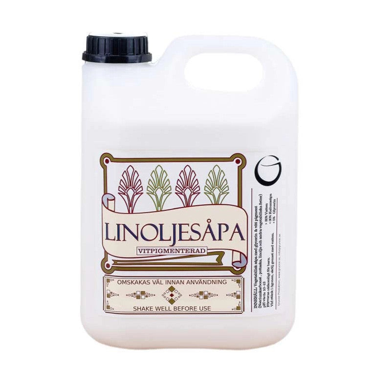 Linoljesåpa Vitpigmenterad