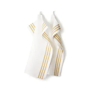 Handduk Diagonal 2-Pack 100% Lin