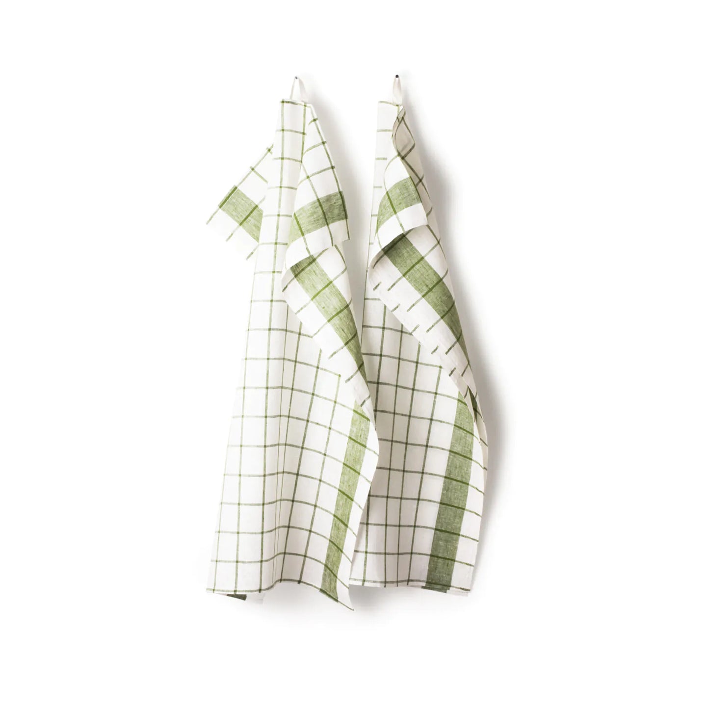 Handduk Köksruta 2-Pack 100% Lin