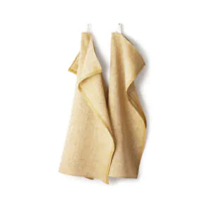 Handduk Melerad 2-Pack 100% Lin