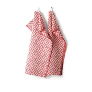 Handduk Schack 2-Pack Lin/Bom