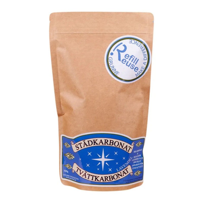 Städ & Tvättkarbonat Lavendel Refill