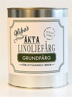 Wibo Linoljefärg Grundfärg Hyvlat Virke