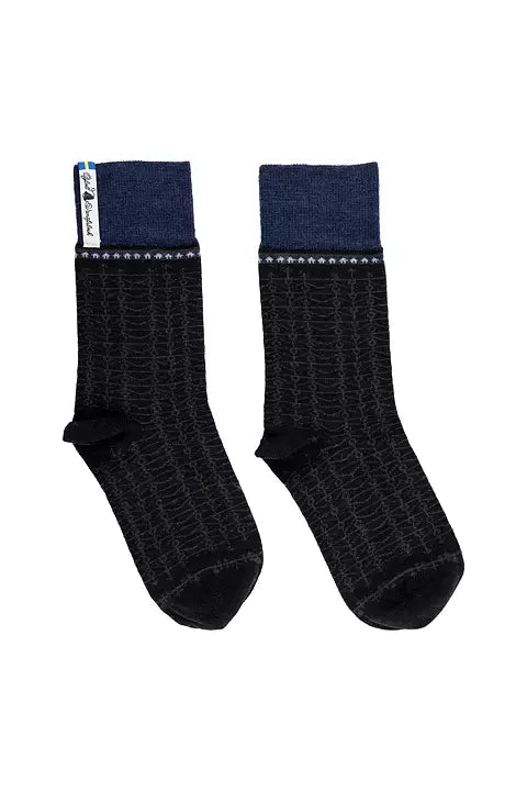 Öjbro Ekshärad Natt Socka Merino