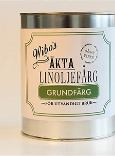 Wibo Linoljefärg Grundfärg Sågat Virke