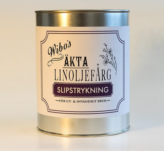 Wibo Linoljefärg Slipstryckning